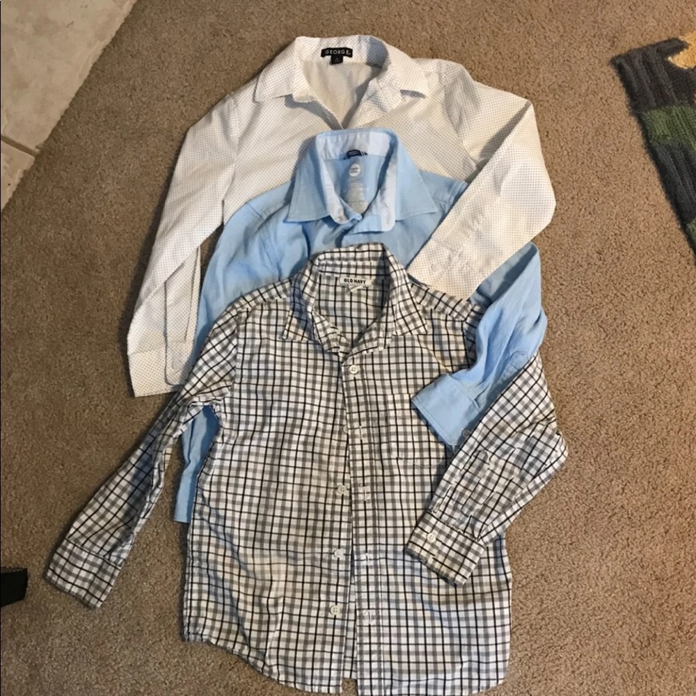 Button down dress shirt bundle